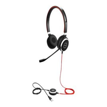 Jabra Evolve 40 UC Stereo Cabling Headset - Black