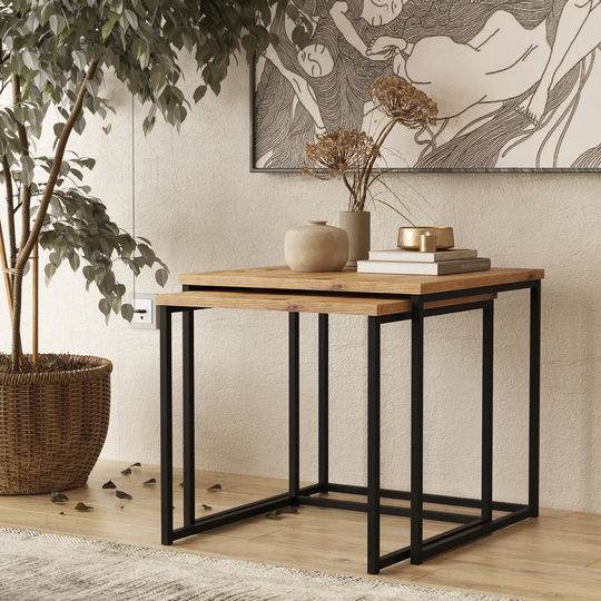 Melby 2 Piece Nest of Tables