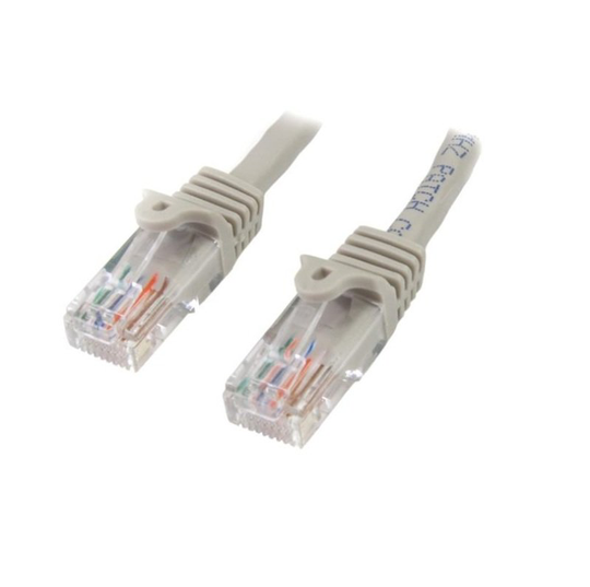 StarTech.com Cat 5e Snagless Ethernet Cable Grey 7M