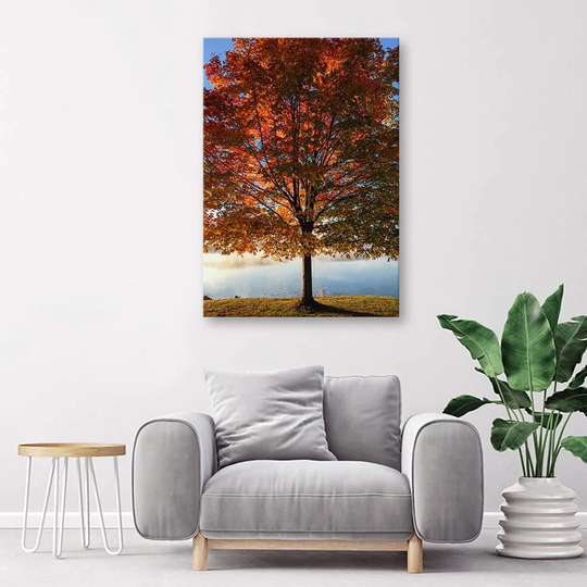 Canvas Print Tree Autumn Leaves