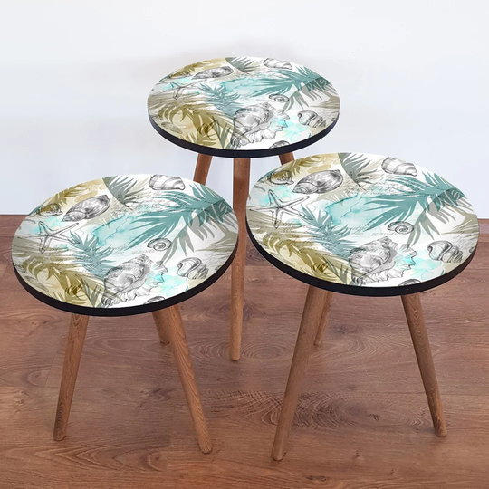 Vikki 3 Piece Nest of Tables