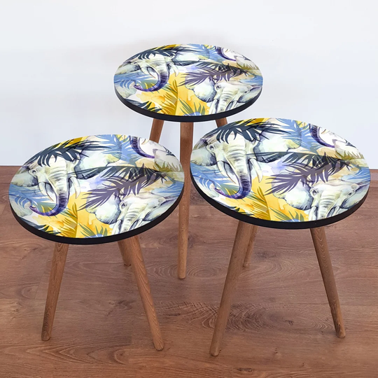 Aparicio 3 Piece Nest of Tables