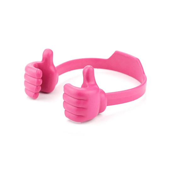 Thumbs Up Thumbs-Up Phone Or Tablet Holder - Pink
