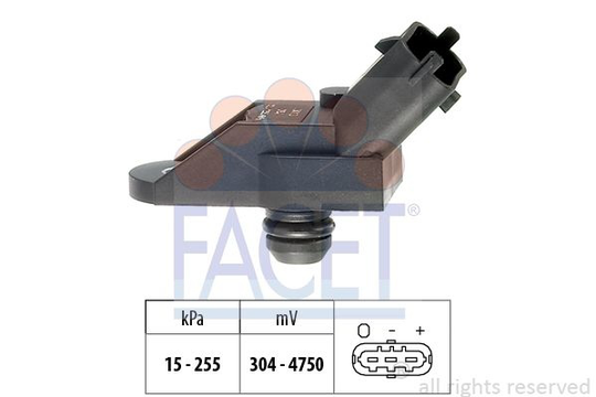 Air Pressure Sensor, height adaptation Made in Italy - OE Equivalent 103013