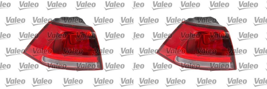 Rear light set SET_044937 Valeo SET044937