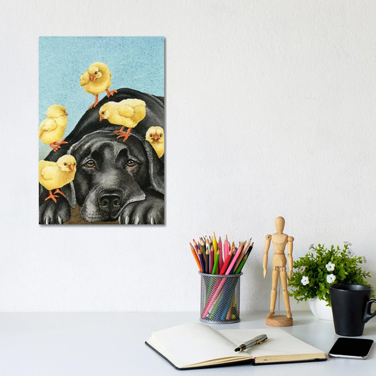 Chick Magnet - Print on Canvas