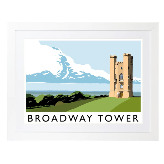 Broadway Tower by Richard O'Neil - Graphic Art Print on Paper