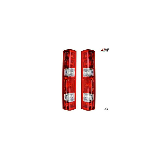 Set L+R For Iveco Daily Rear Tail Lights Back Lens Lamp 06-14 69500590 69500591