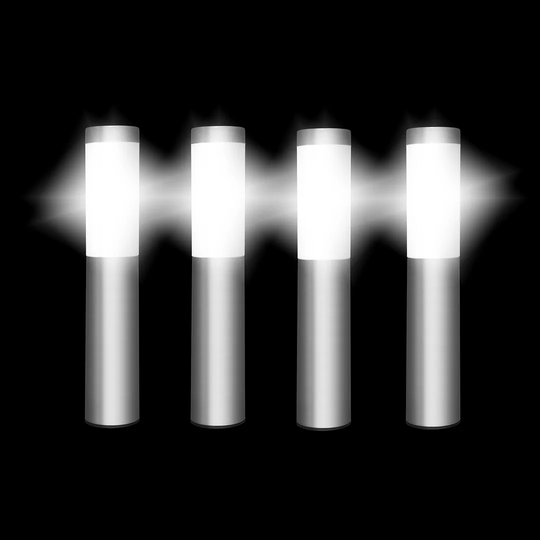 Oscar Solar Post Lights (Set of 4)