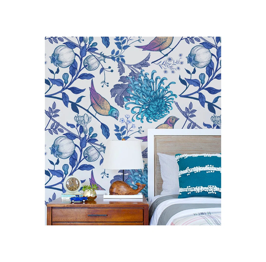 Deaver Birds On Branches Wallpaper