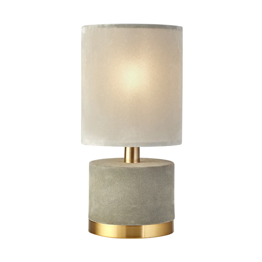 Gorgas 26.5Cm Grey/Gold Table Lamp