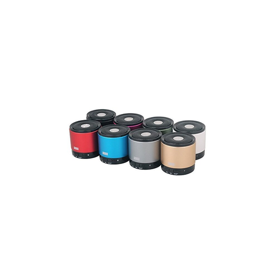 (Green) Portable Bluetooth Speaker - August MS425 - Wireless Speaker with Microphone