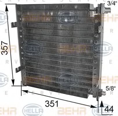 Air Conditioning 8FC351039-061 by Hella