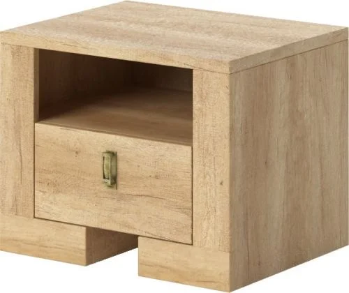 Nebraska 1 Drawer Bedside Table