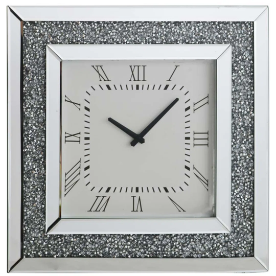Beatrix Mirrored Wall Clock