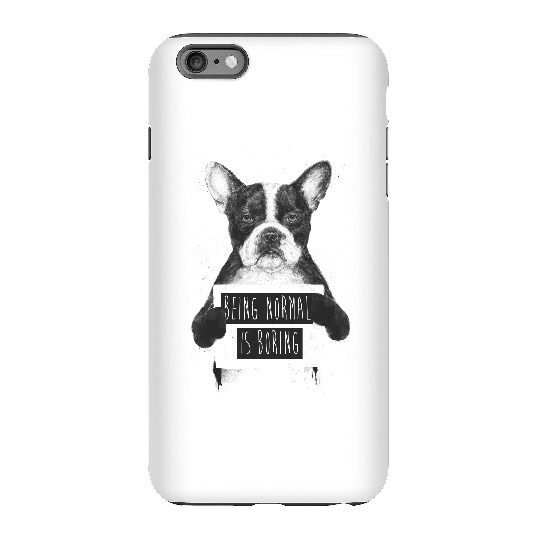 Balazs Solti Being Normal Is Boring Phone Case for iPhone and Android - iPhone 6 Plus - Tough Case - Matte