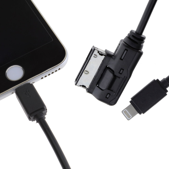 AMI MMI MDI MEDIA Interface iPhone 7 8Plus Charge Adapter Cable For Audi VW