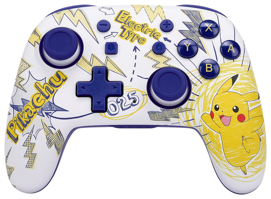 PowerA Switch Nano Enhanced Wireless Controller - Pikachu