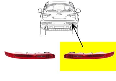 Combination Tail Light 0381930 Van Wezel 0381930