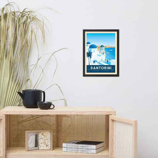Poster Santorini
