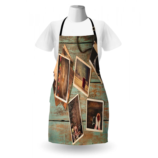 Photo Camera Warm Mug Apron