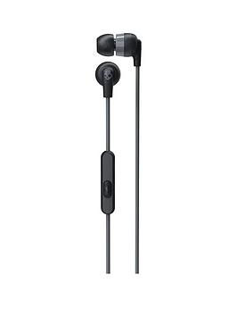 Skullcandy Inkd+ Wired In-Ear Headphones With Mic - Black