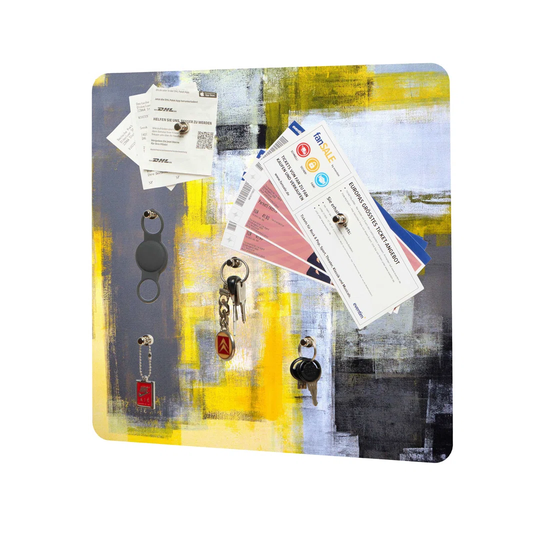 Abstract Magnetic Wall Mounted Board