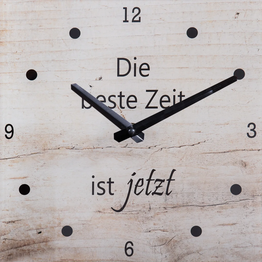 Beste Zeit Wall Clock