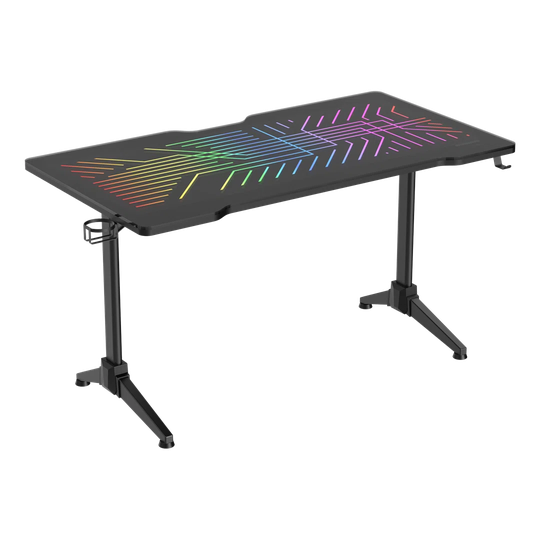 Deltaco Gaming 1400cm RGB Lights Gaming Desk