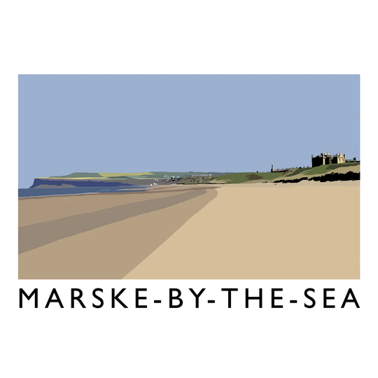 Marske-by-the-Sea by Richard O'Neil - Graphic Art Print on Paper