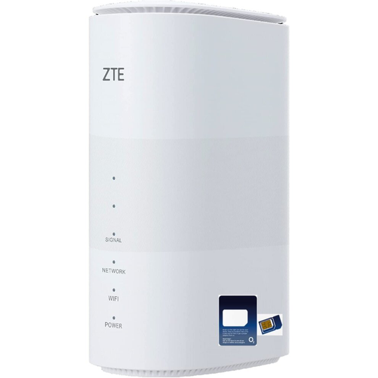 ZTE MC801A 5G WiFi6 Router with Unlimited O2 5G Data SIM Card Bundle
