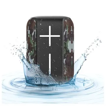 Hopestar P16 Portable Wireless Bluetooth Speaker - Camouflage