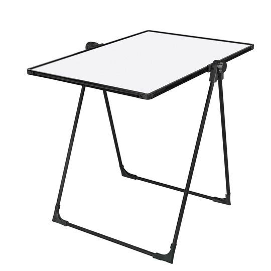 Premiere with 2 Side Arms Magnetic Free-Standing Whiteboard 124.5cm H x 93cm W