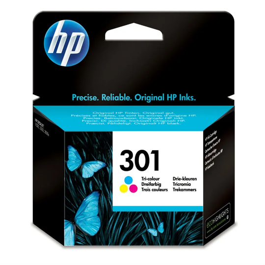 HP Hewlett-Packard 301 Tri-Colour Ink Cartridge