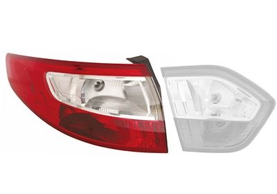 Combination Tail Light 4305931 Van Wezel 4305931