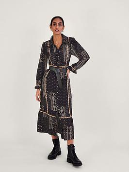 Monsoon Print Bandini Dress