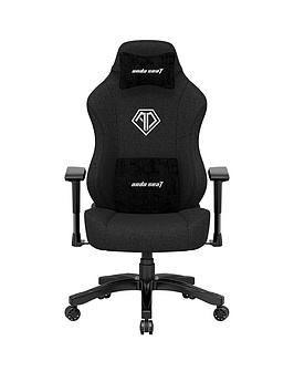 Andaseat Phantom 3 Premium Black Fabric