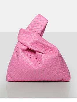 Public Desire The Lia Clutch Bag - Baby Pink