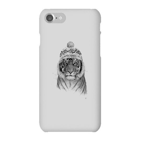 Balazs Solti Winter Tiger Phone Case for iPhone and Android - iPhone 7 - Snap Case - Matte