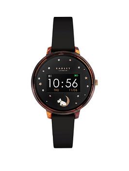 Radley Series 3 Smart Ladies Black Strap Tort Case Smart Watch