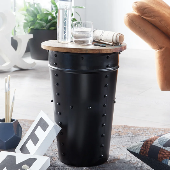 Prunty Side Table with Storage