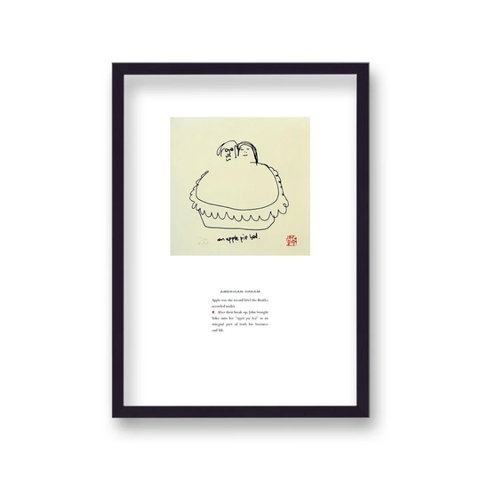 John Lennon Personal Sketch Collection 8 American Dream