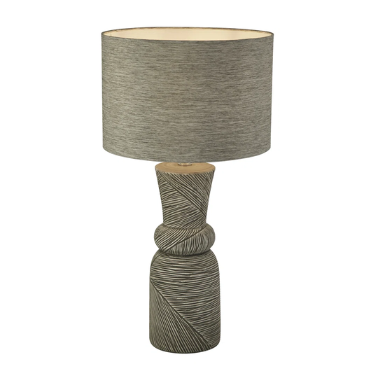 Grey Ceramic Table Lamp