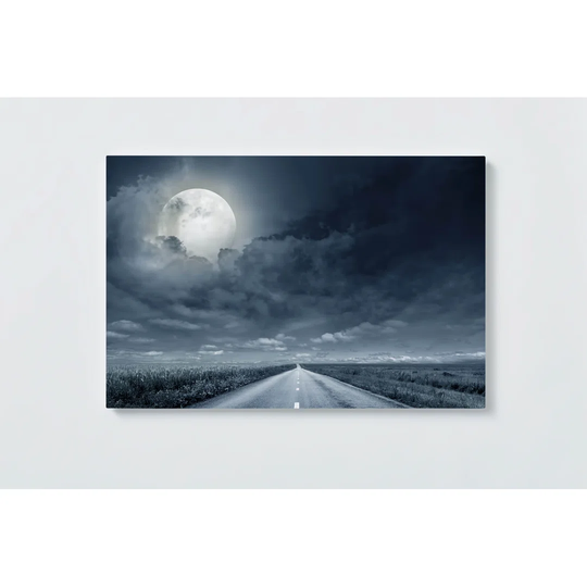 Moon Motif Magnetic Wall Mounted Cork Board