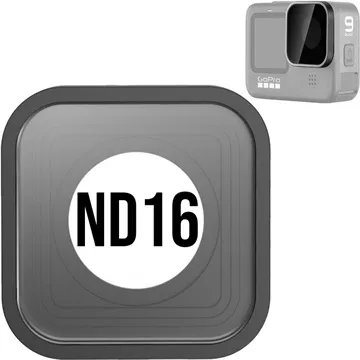 GoPro Hero9 Black Optical Glass Neutral Density Filter - ND16