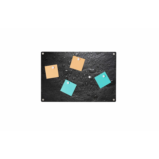 Slate Magnetic Wall Mounted Photo Memo Board