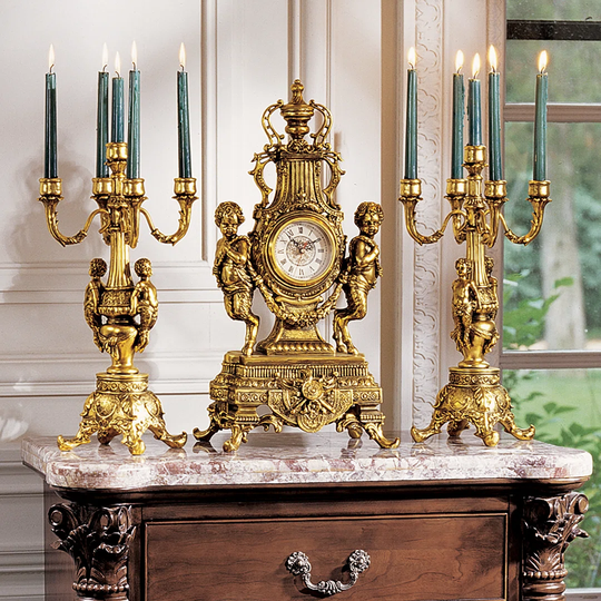 Grande Château Beaumont Mantel Clock