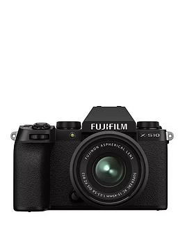 Fujifilm X-S10 Mirrorless Digital Camera With Xc15-45Mmf3.5-5.6 Ois Pz Lens - Black