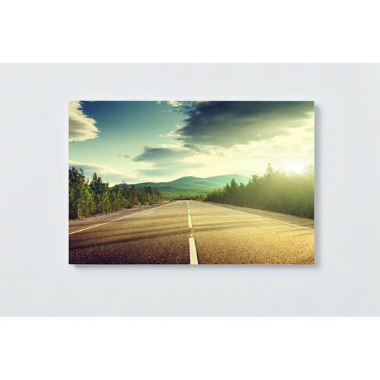 Mountain Forest Magnetic Wall Mounted Cork Board