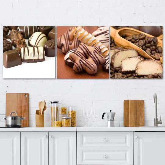 Canvas Print Candy Cakes
